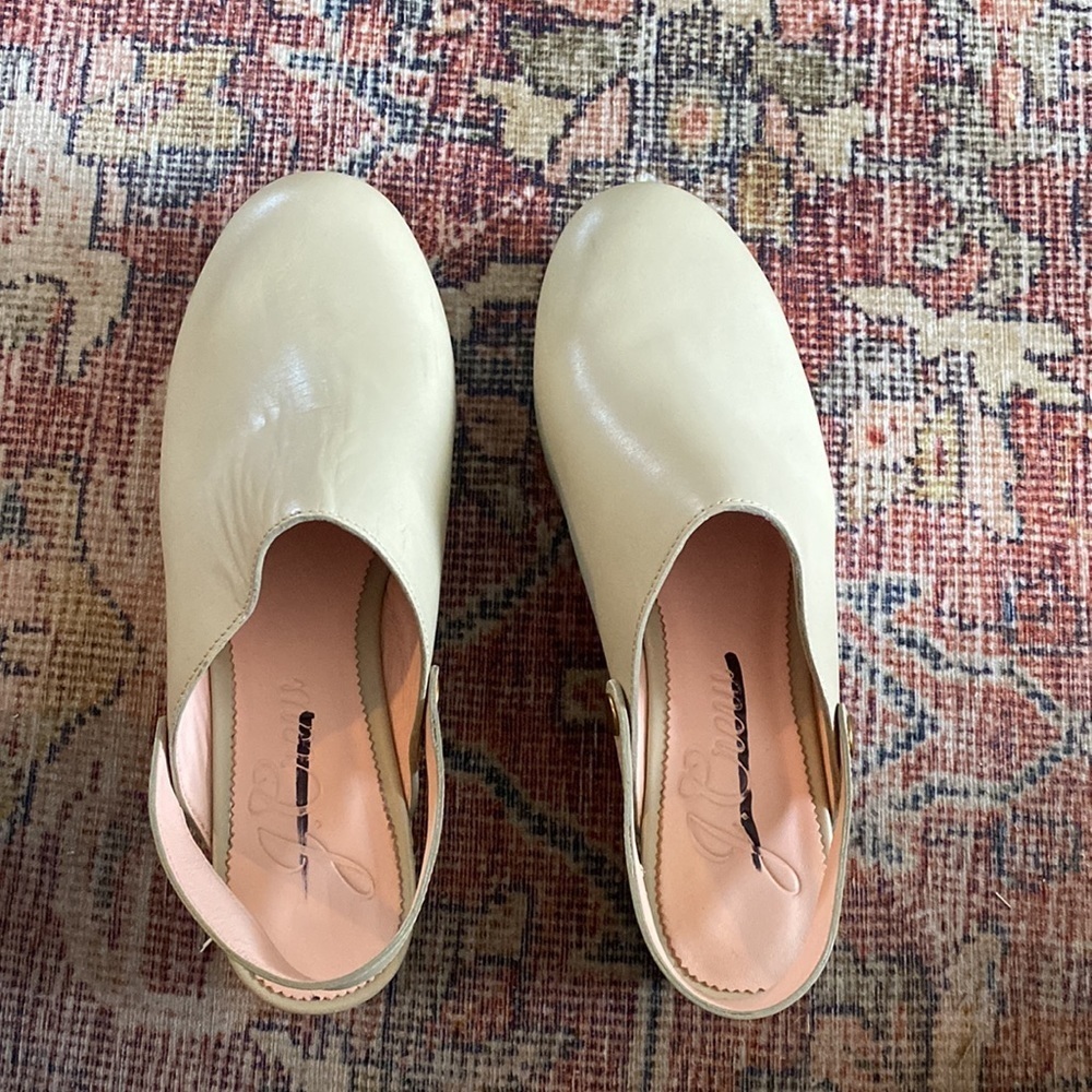 J Crew Convertible leather clogs BA188 - Picture 2 of 6